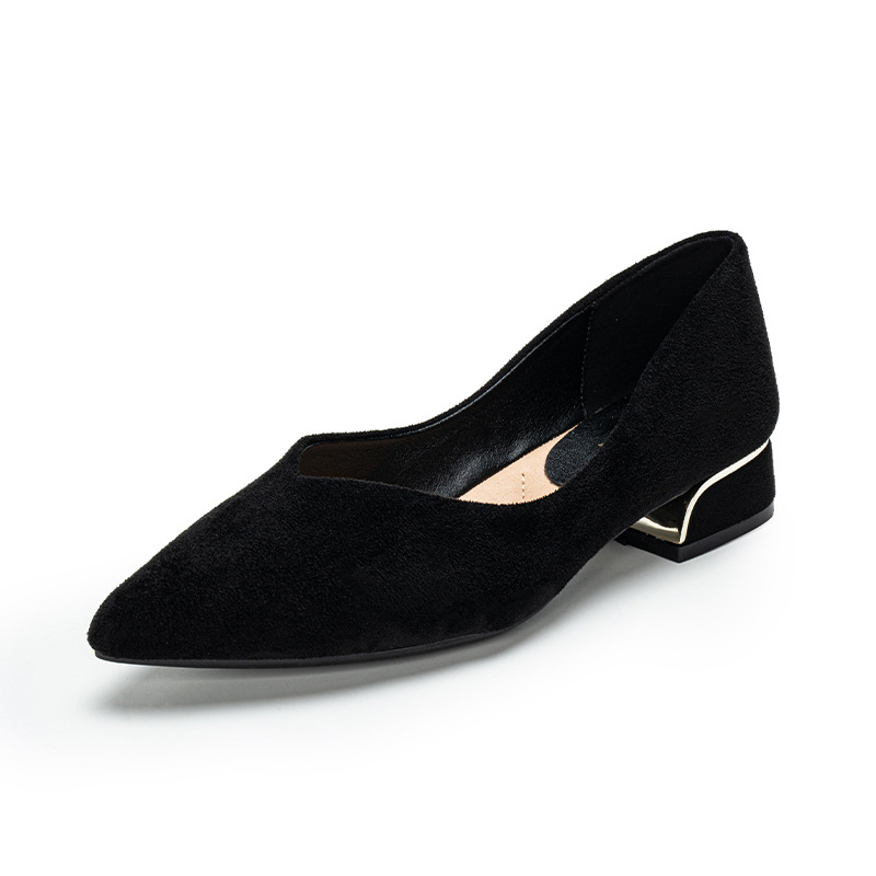 Women'S Shoes Plus Size - Damen Spitze Schuhe mit Blockabsatz aus