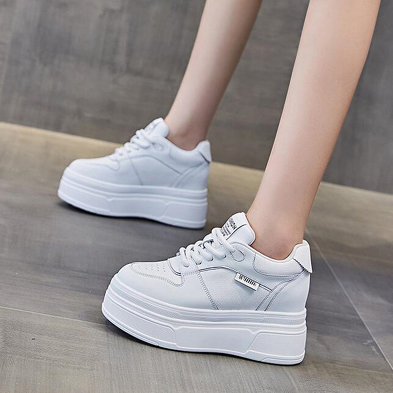 Women Shoes Running - 9CM Echtes Leder NEUE Marke Designer