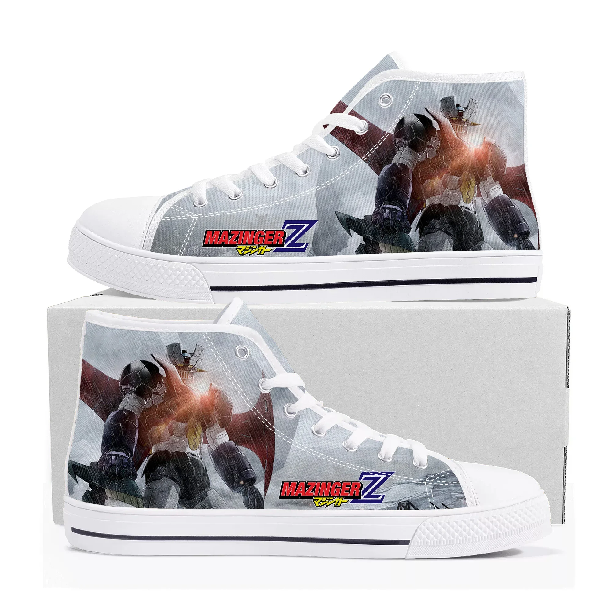 Women'S Shoes Z - Hot Comics Mazinger Z Manga High-Top-Sneaker,