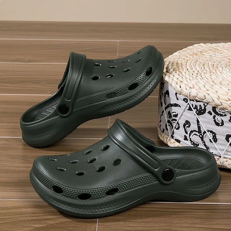 Women'S Shoes Crocs - Übergröße 36-48 Sommer-Hausschuhe Bequeme Herren-Clogs Leichte