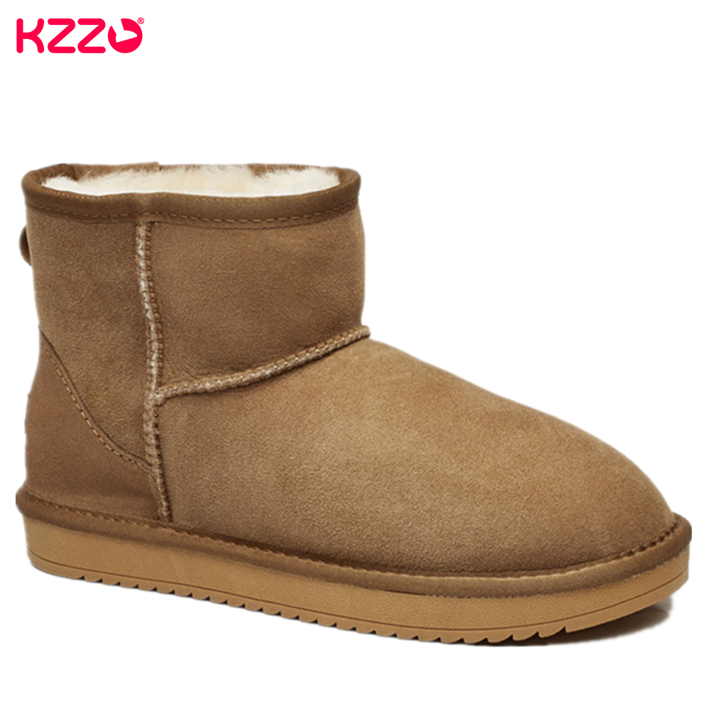 Women Shoes In Australia - KZZO Australien Klassische Schaffell Schnee Stiefel
