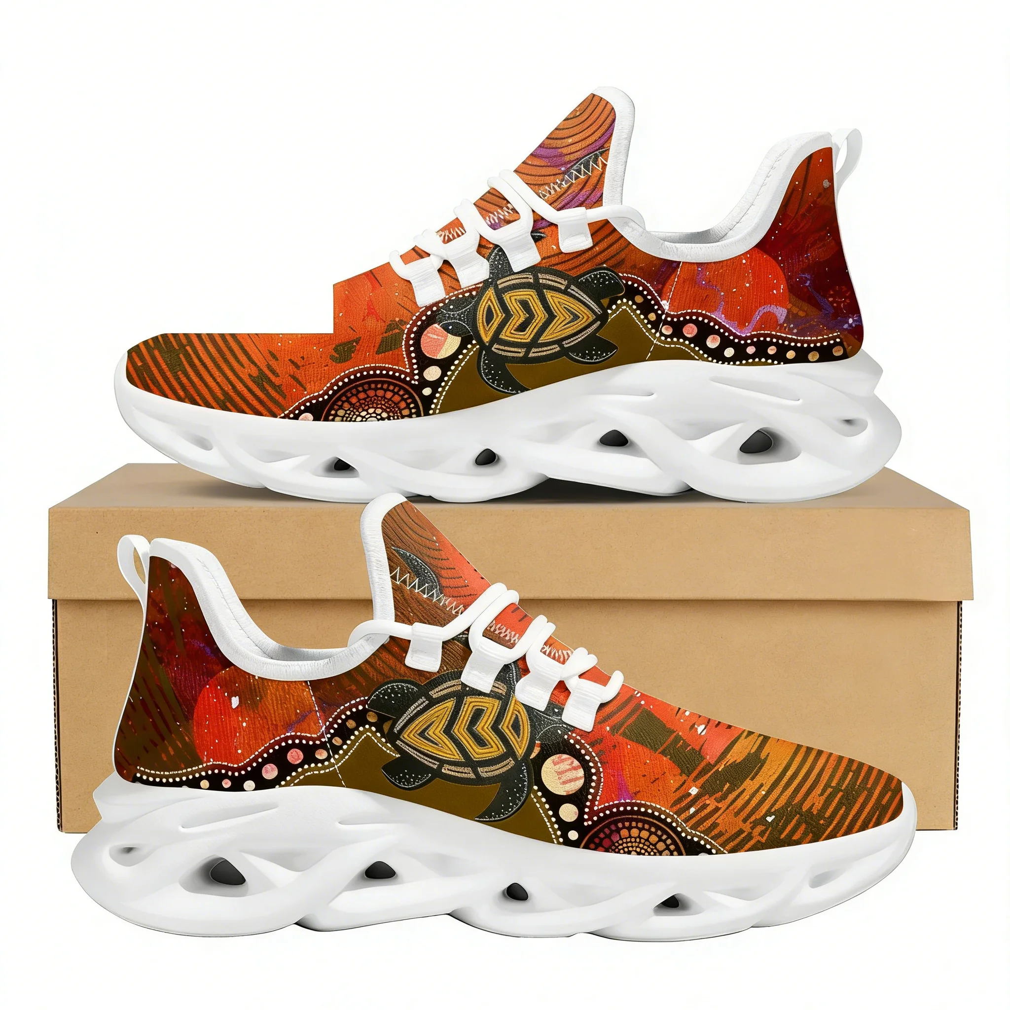 Women Shoes In Australia - Australien Aboriginal Turtle Indigenous Art Design