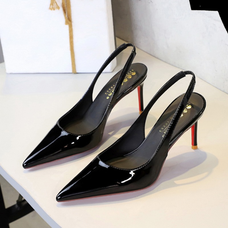 Patent Leather Pump - Neue europäische und amerikanische spitze High