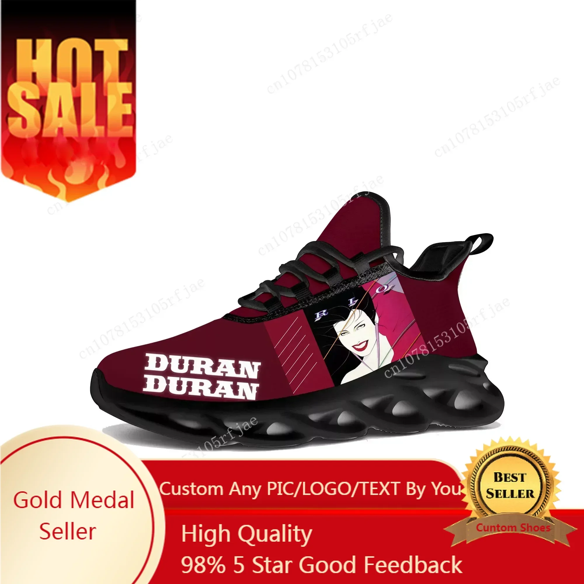 Women Shoes Running - Duran Duran Flats Sneakers Herren Damen