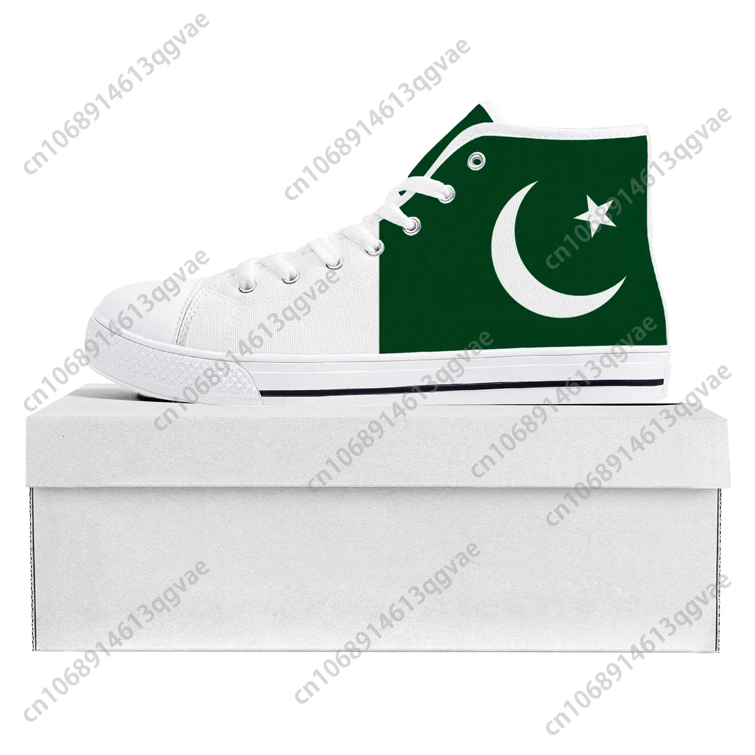 Pakistanische Flagge High-Top  – Women'S Shoes In Pakistan Bewertung und Preis