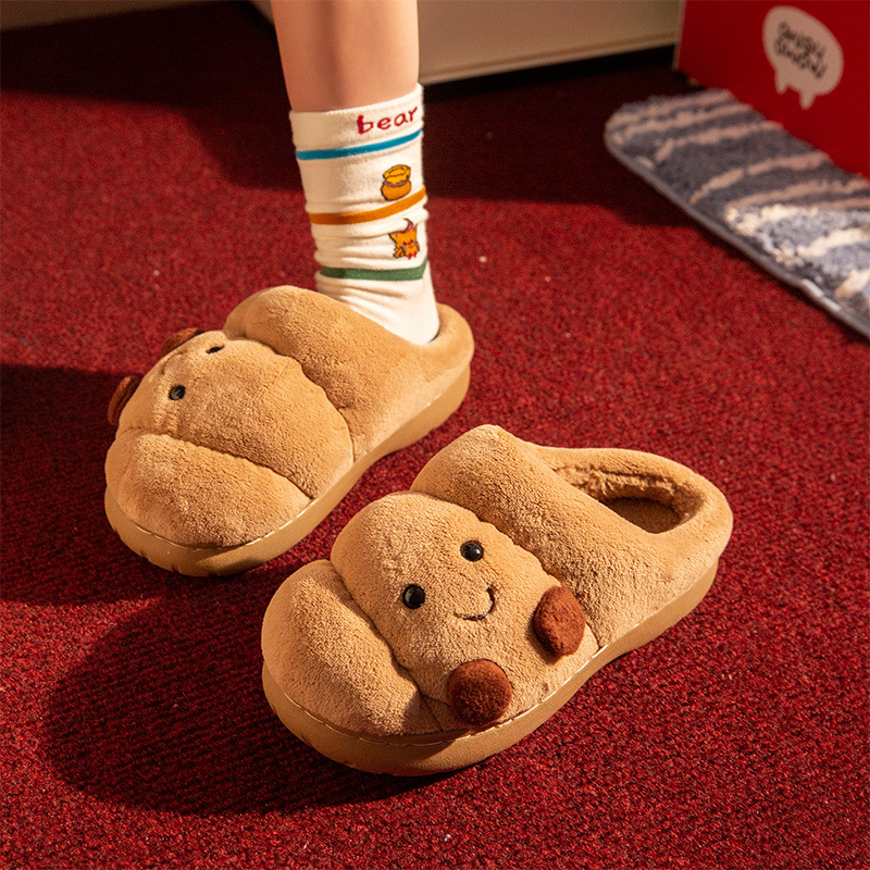 Niedliche Cartoon-Plüschpantof – Women Shoes Size To Men Bewertung und Preis