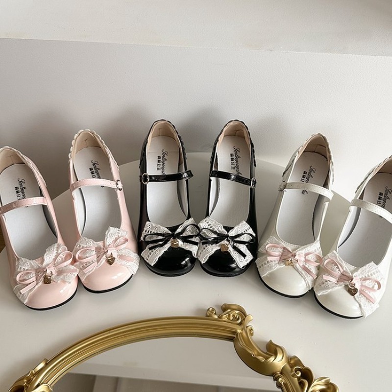 Süße Lolita Mary Jane Schuhe m – Patent Leather Pump Bewertung und Preis