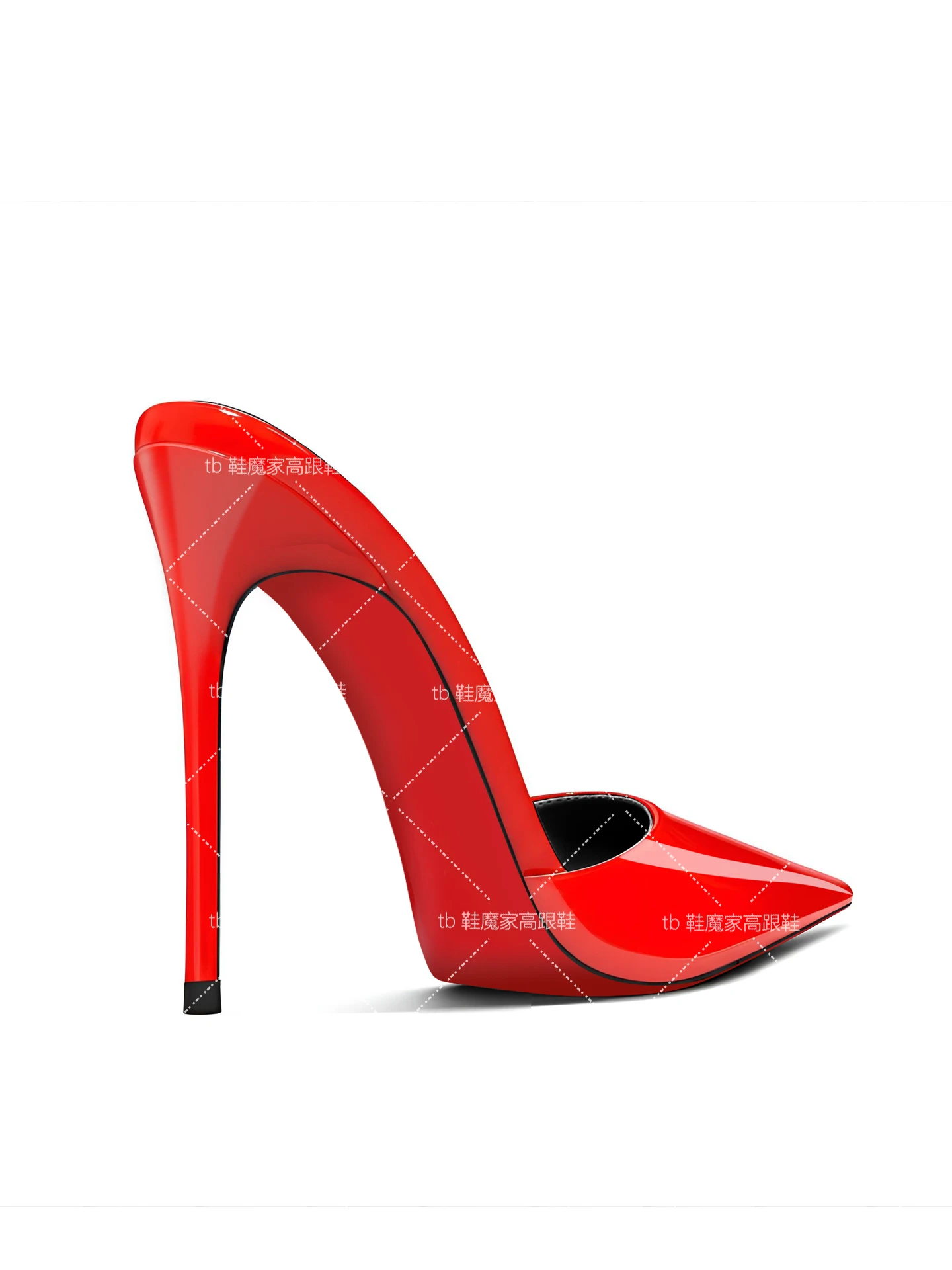 Neue schwarze Sandalen mit spi – Patent Leather Pump Bewertung und Preis