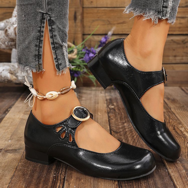 Damenmode Neue Schnallendesign – Women'S Shoes Plus Size Bewertung und Preis