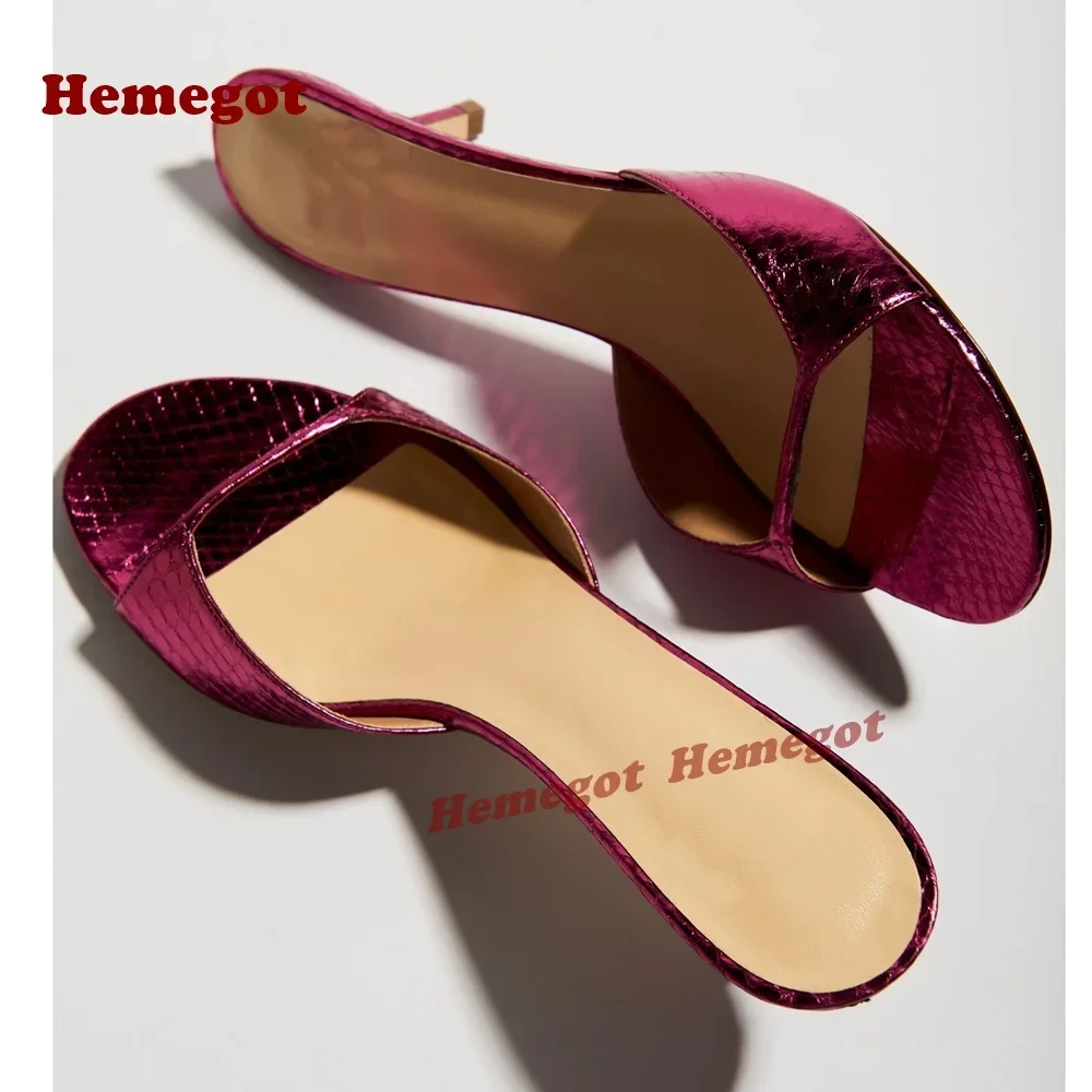 Lila glänzende Stiletto-Absätz – Women'S Shoes Crocs Bewertung und Preis