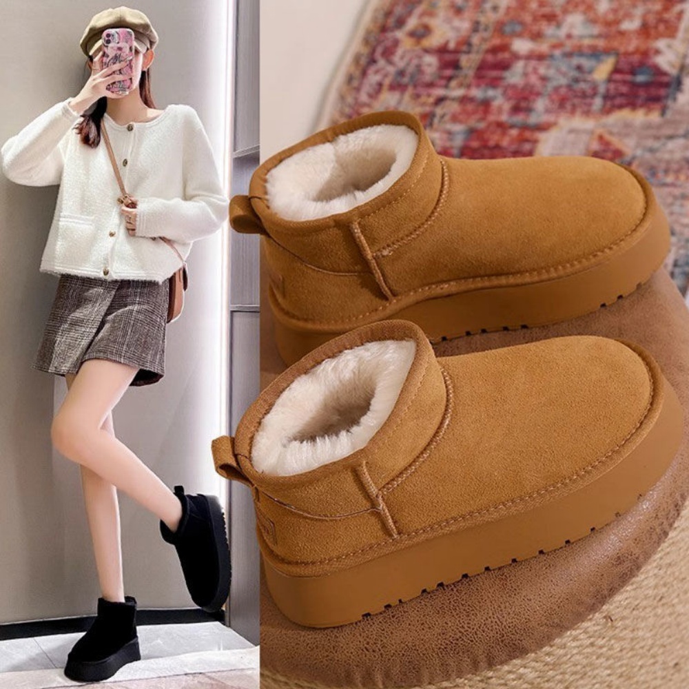 Damen-Schneestiefel mit dicker – Women Shoes Size Chart Bewertung und Preis