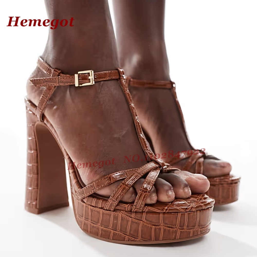 Braune Plateau-Sandalen mit Kr – Women'S Shoes Crocs Bewertung und Preis