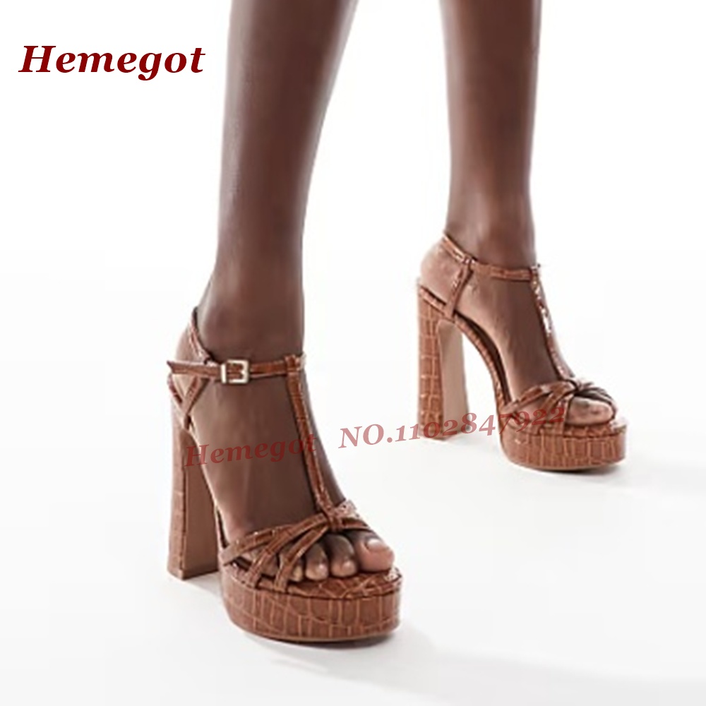 Braune Plateau-Sandalen mit Kr – Women'S Shoes Crocs Bewertung und Preis