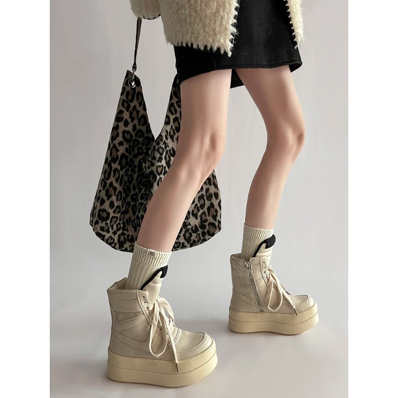 Stiefeletten mit dicker Sohle, – Women Shoes Size Chart Bewertung und Preis