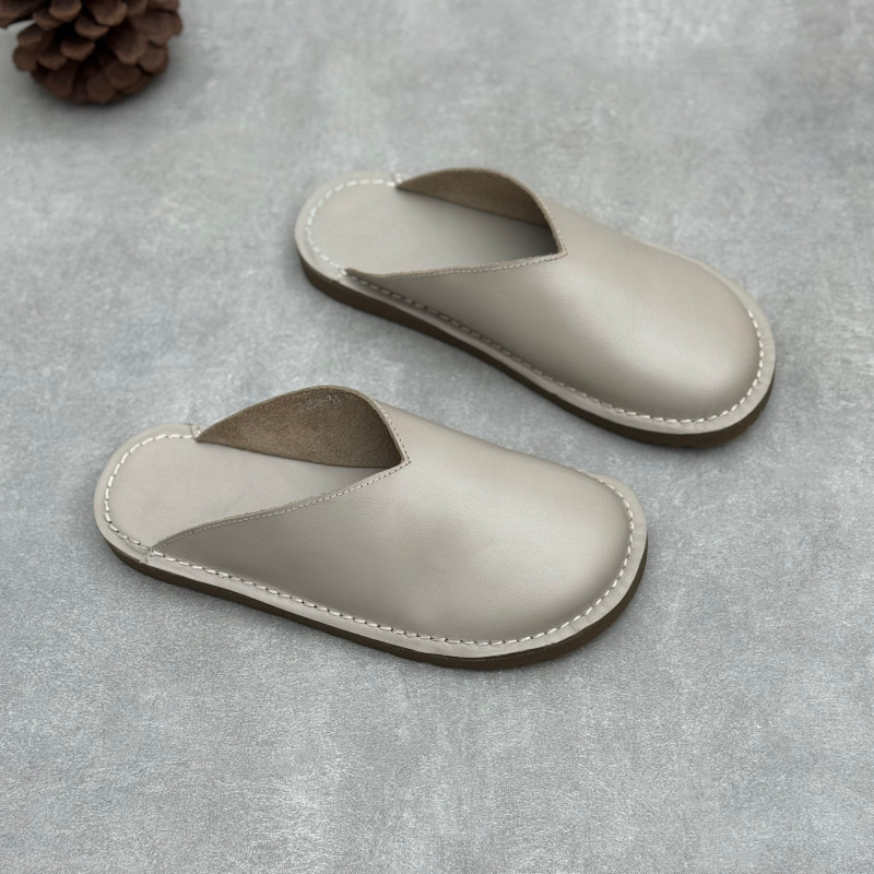 Handgefertigte Echtleder-Mules – Slip On Mule Flat Bewertung und Preis