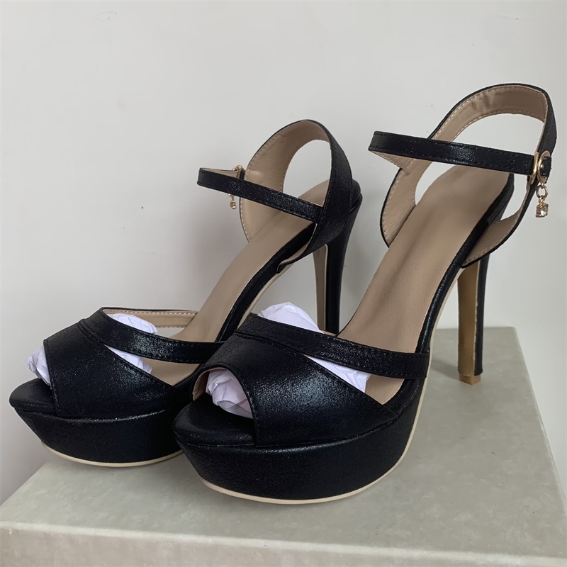 Mode Frauen Sandalen Sommer Se – Metallic Heel Sandal Bewertung und Preis