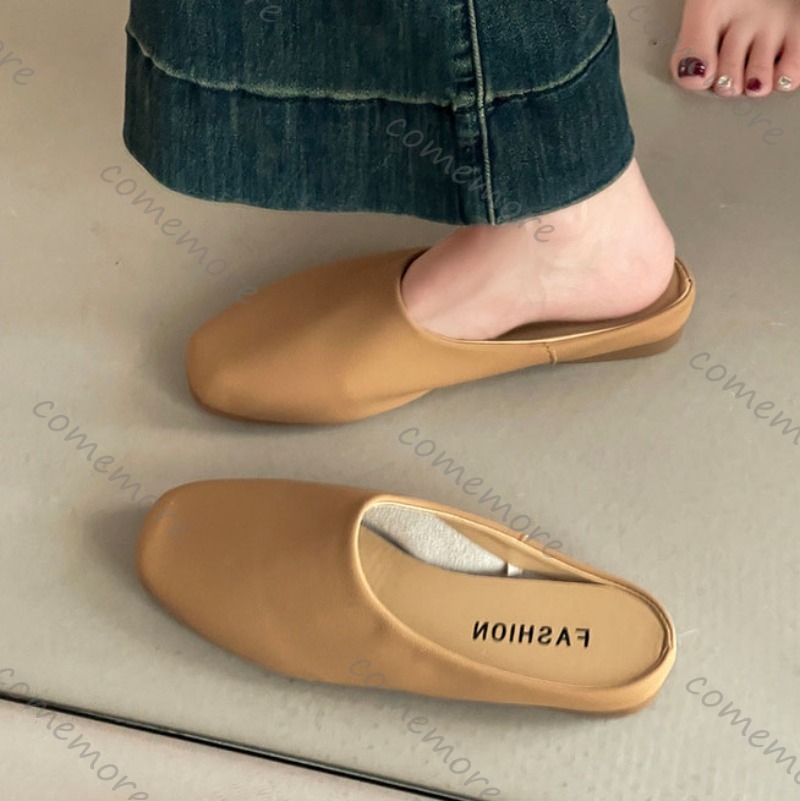 Comemore Retro Quadratischen K – Slip On Mule Flat Bewertung und Preis