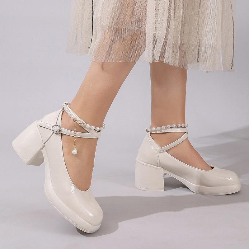 Neue Frauen Pumpt Schuhe Mode  – Mary Jane Shoes Bewertung und Preis