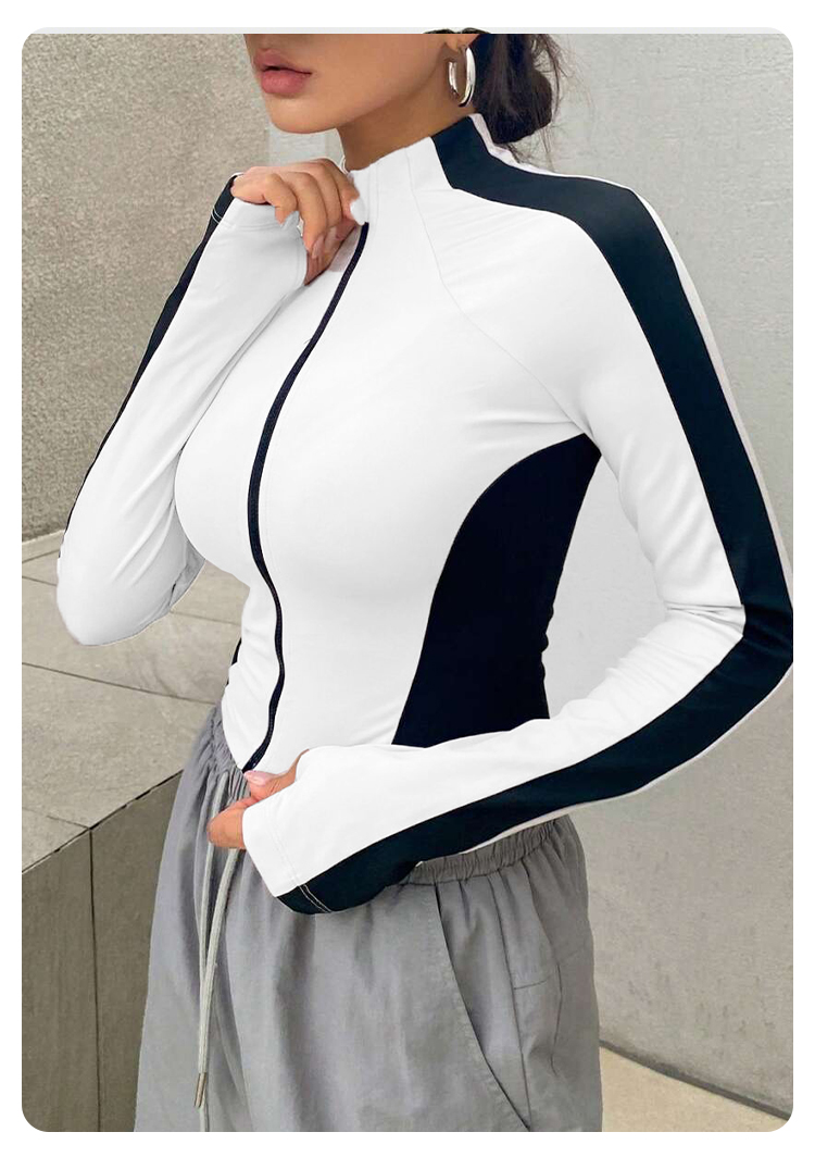 Yoga-Kleidung, Jacke mit Stehk – Women Shoes Zipper Bewertung und Preis