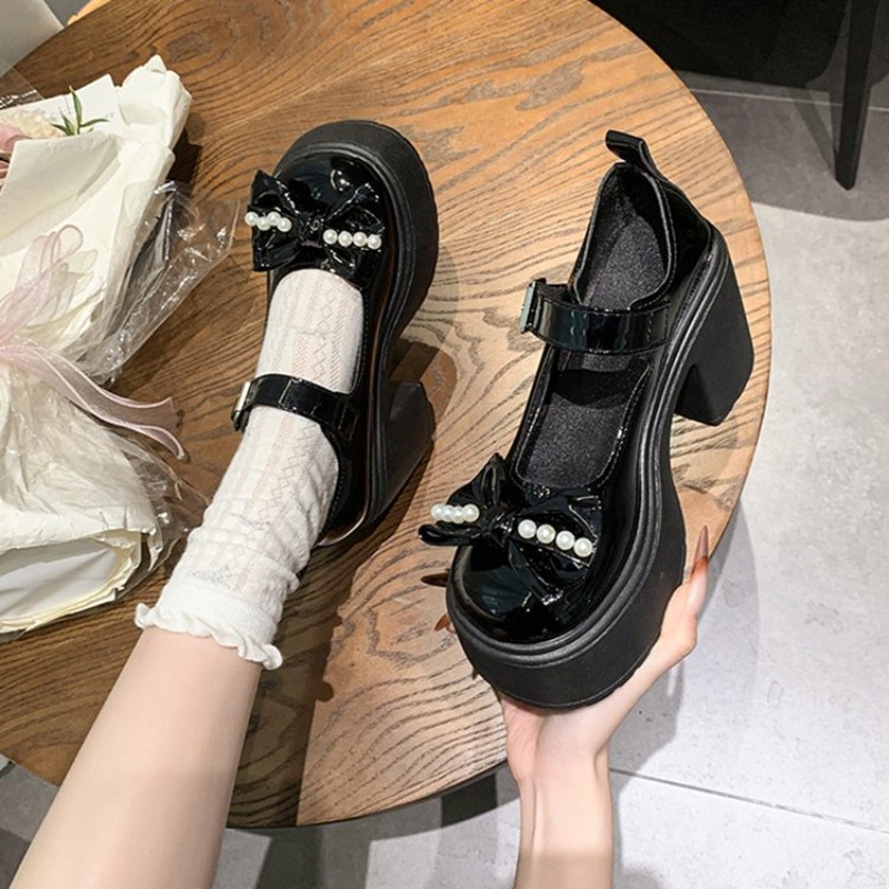 2026 Lolita Schuhe Schwarz Sup – Mary Jane Shoes Bewertung und Preis