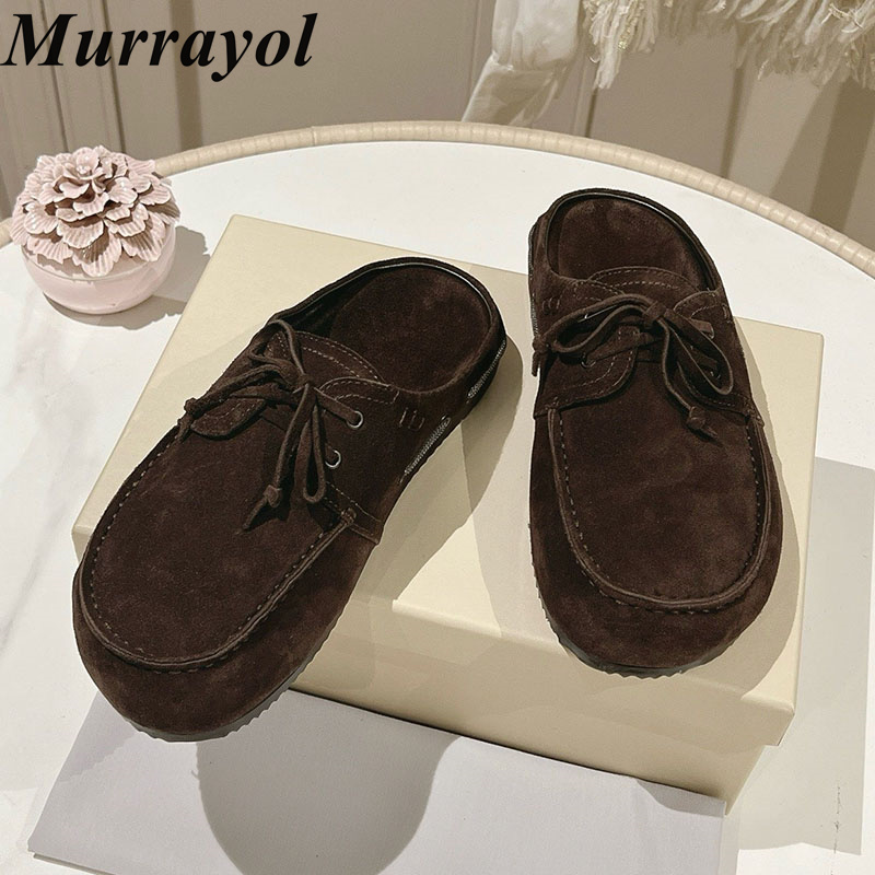 Bequeme Damen-Mules aus Kuhwil – Slip On Mule Flat Bewertung und Preis