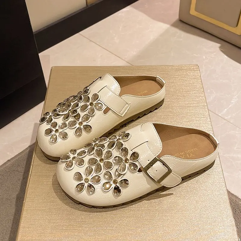 Damen-Clogs mit Blumenmuster u – Women Shoes Mules Bewertung und Preis