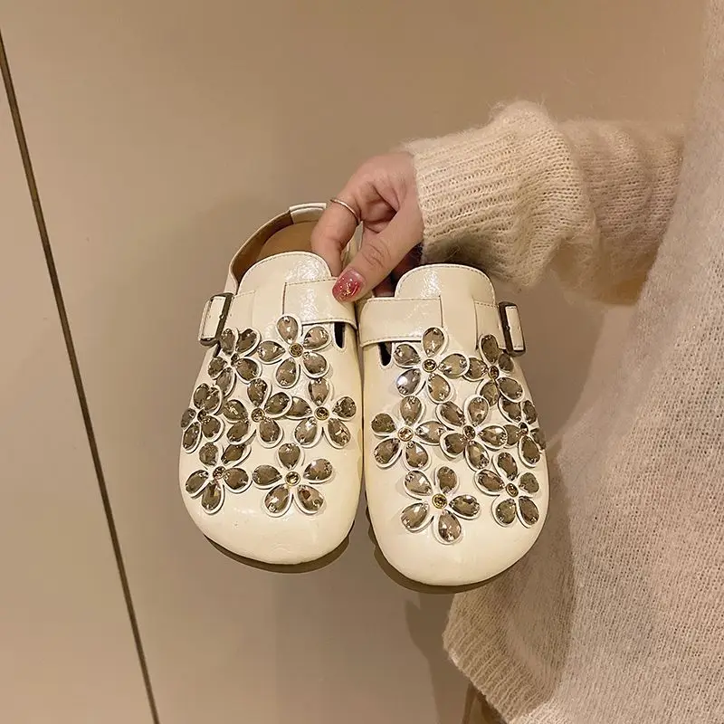 Damen-Clogs mit Blumenmuster u – Women Shoes Mules Bewertung und Preis