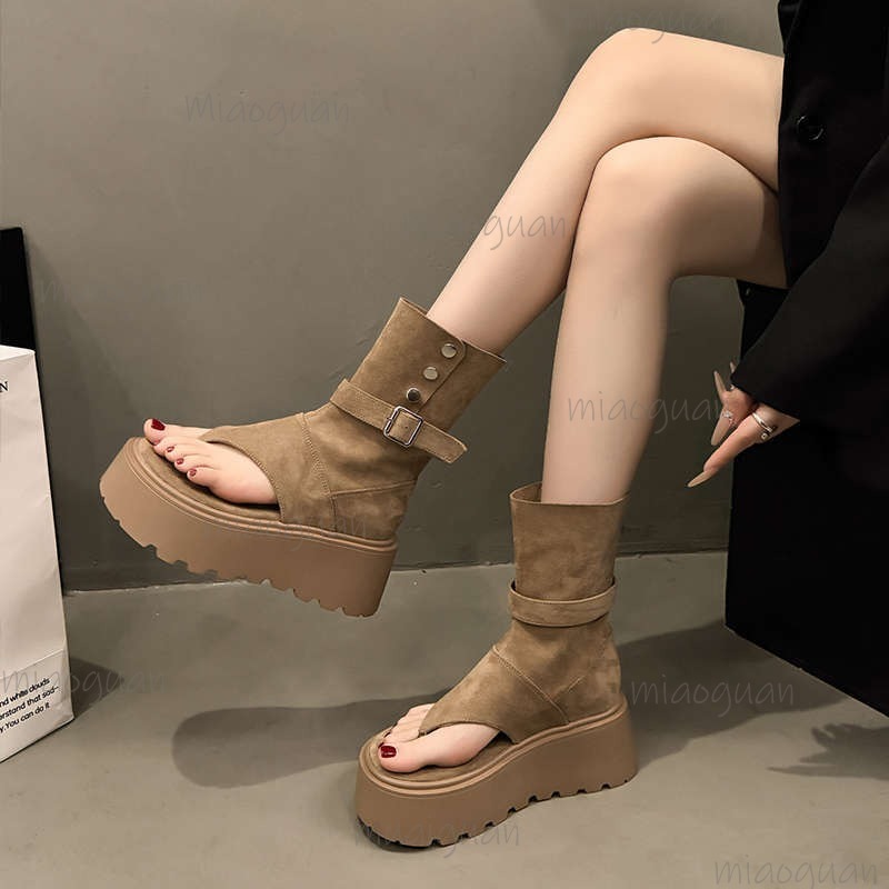 Khaki/Schwarze Modische Platea – Women Shoes Size Chart Bewertung und Preis