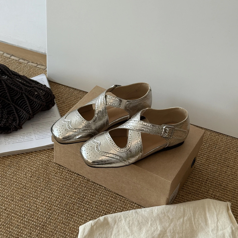 Retro-Blumenmuster-Schnürschuh – Mary Jane Shoes Bewertung und Preis