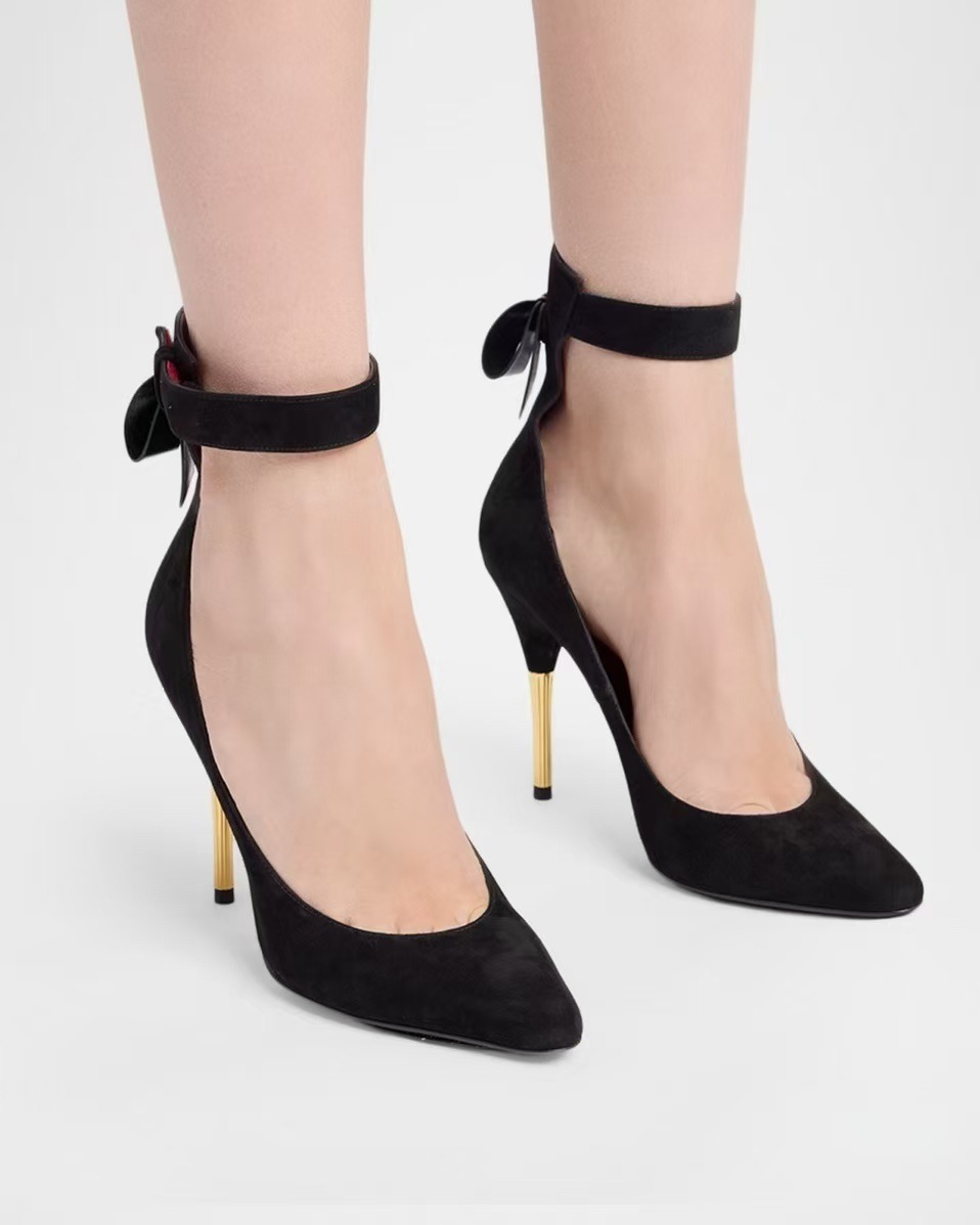 Schwarz/lila Wildleder Peeptoe – Women Shoes Zipper Bewertung und Preis