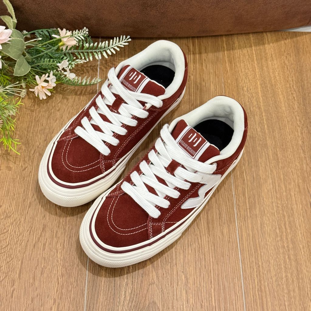 Ollieskate Burgunderrote Wildl – Women'S Shoes Burgundy Bewertung und Preis
