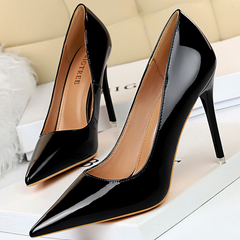 BIGTREE Schuhe Lackleder Schuh – Patent Leather Pump Bewertung und Preis