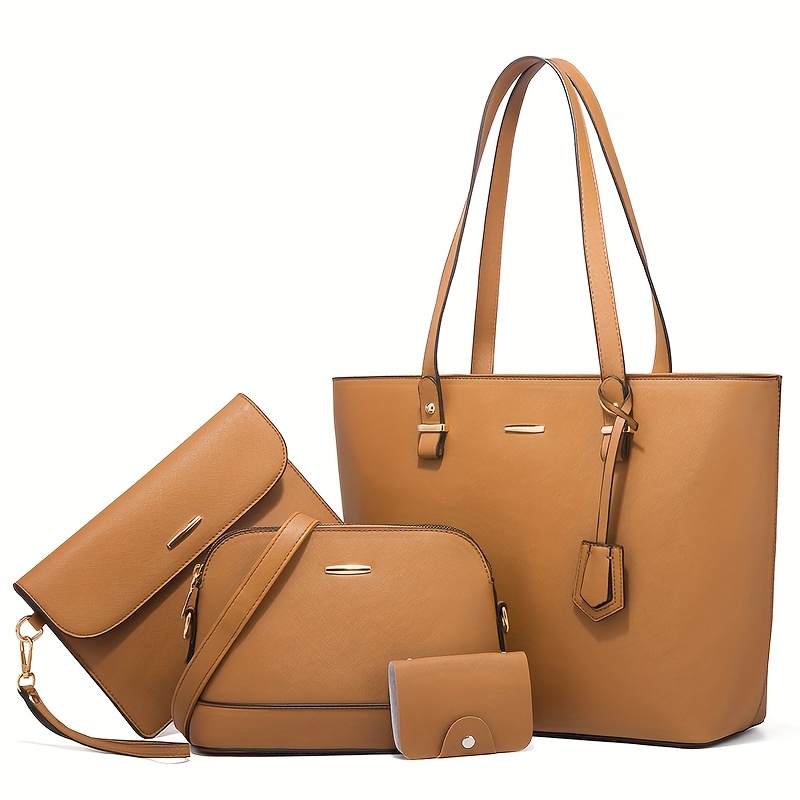 4 stücke Mode frauen Tasche Se – Women Shoes Zipper Bewertung und Preis