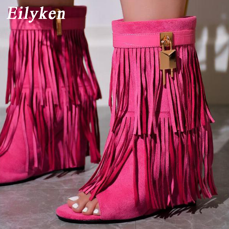 Eilyken Designer Fransen-Keila – Women Shoes Zipper Bewertung und Preis