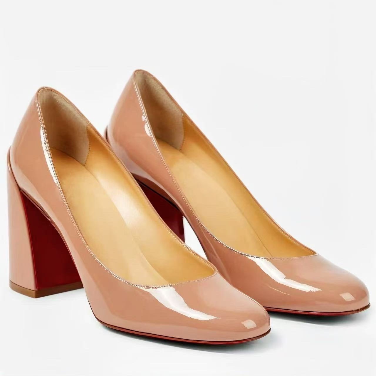 Damen Lacklederpumps mit Runde – Patent Leather Pump Bewertung und Preis