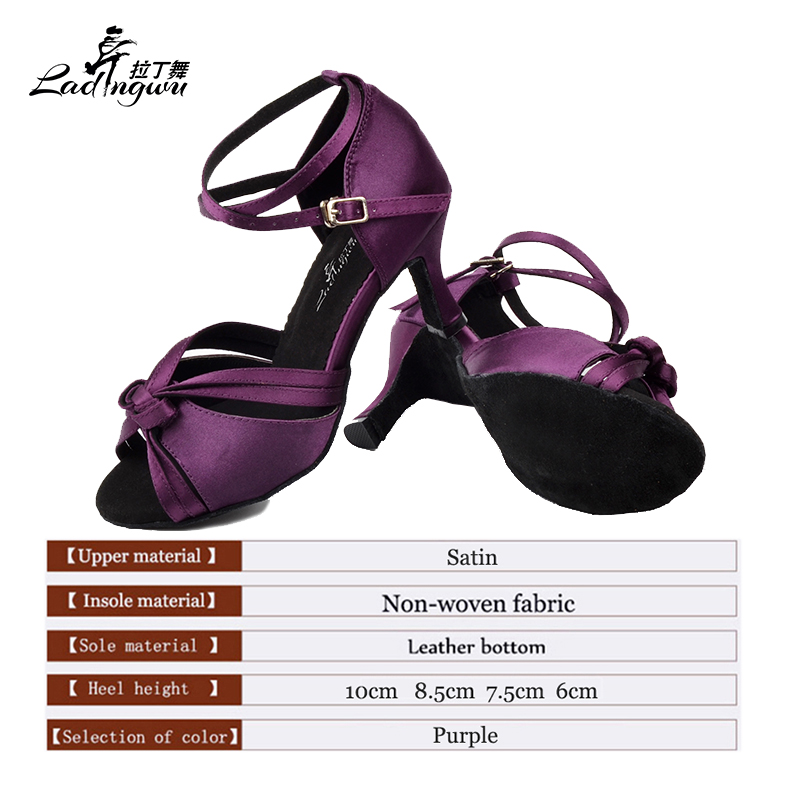 Ladingwu Lila Band Knoten Lati – Women'S Shoes Z Bewertung und Preis